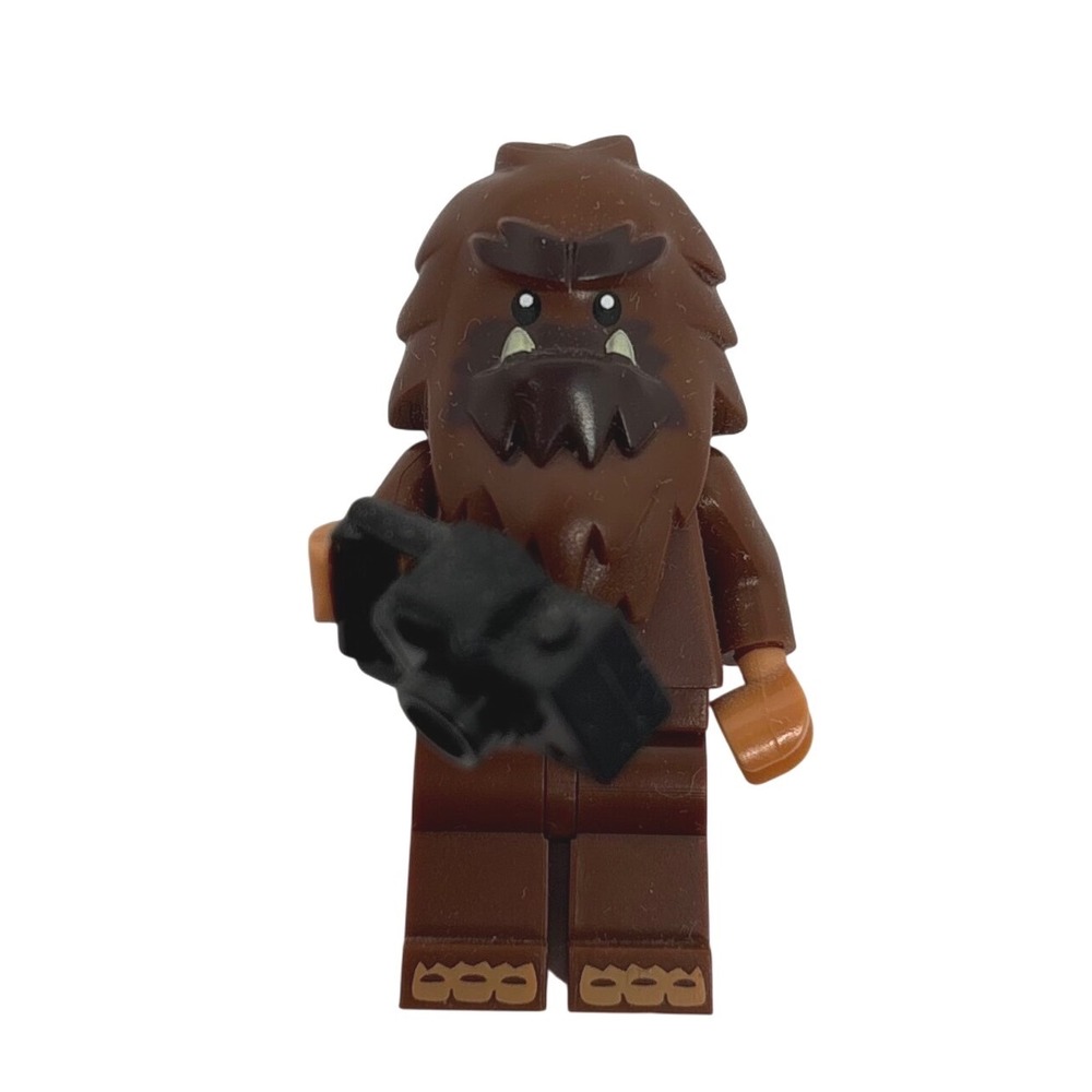 LEGO Bigfoot Sasquatch Minifigure Series 11 CMF Camera Halloween Big Foot